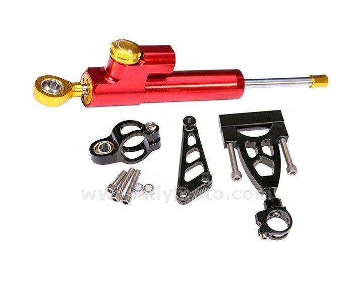 113 Cnc Steering Damper Honda Cb400 Vtec 1999-2012 W- Bracket Kits